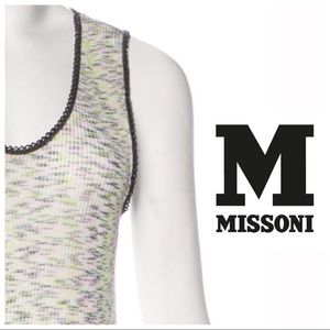 Missoni Knit Tank Top - fits like xs